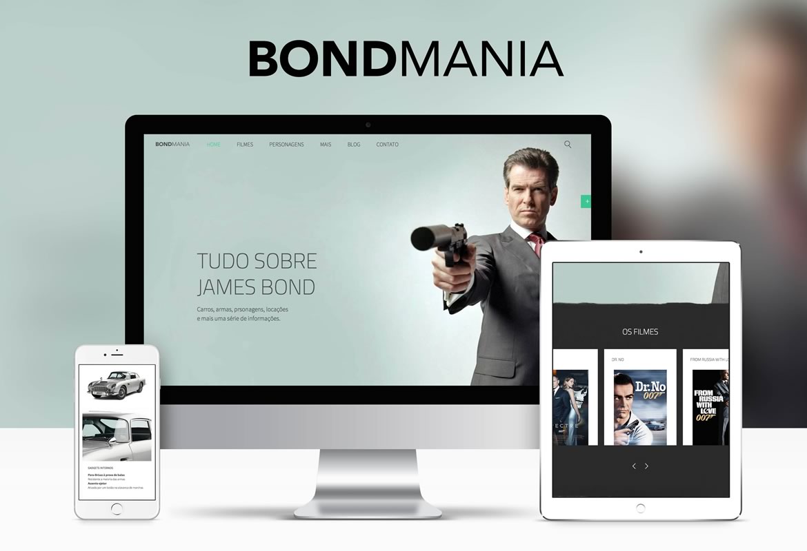 Site e Logo Bondmania