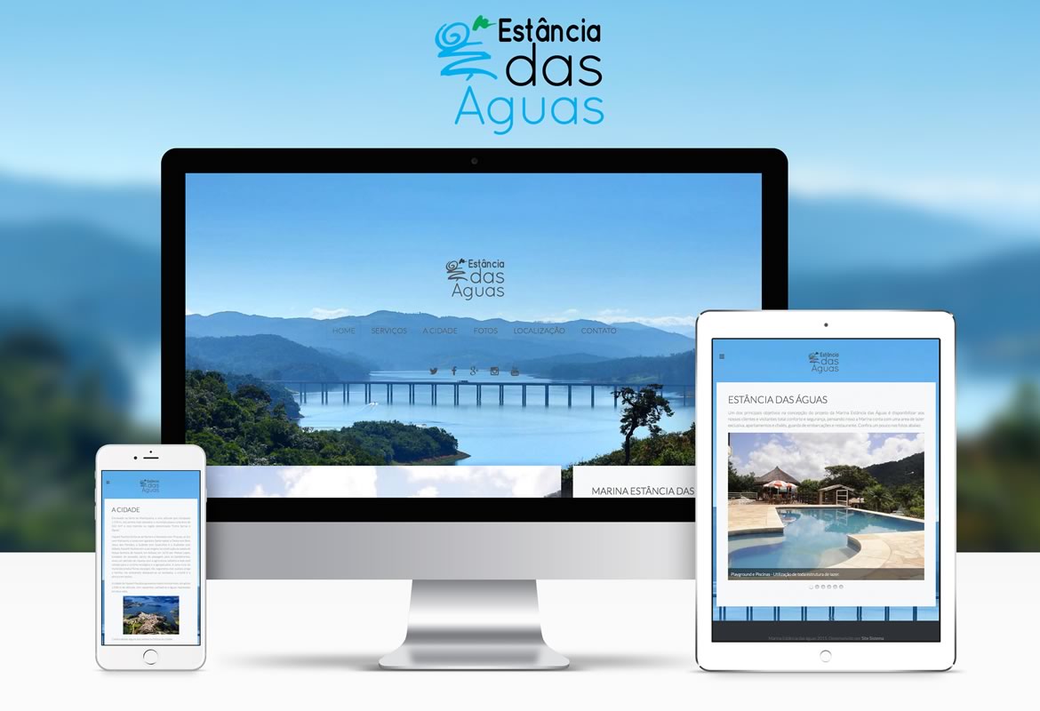 Site Marina Estância das Águas