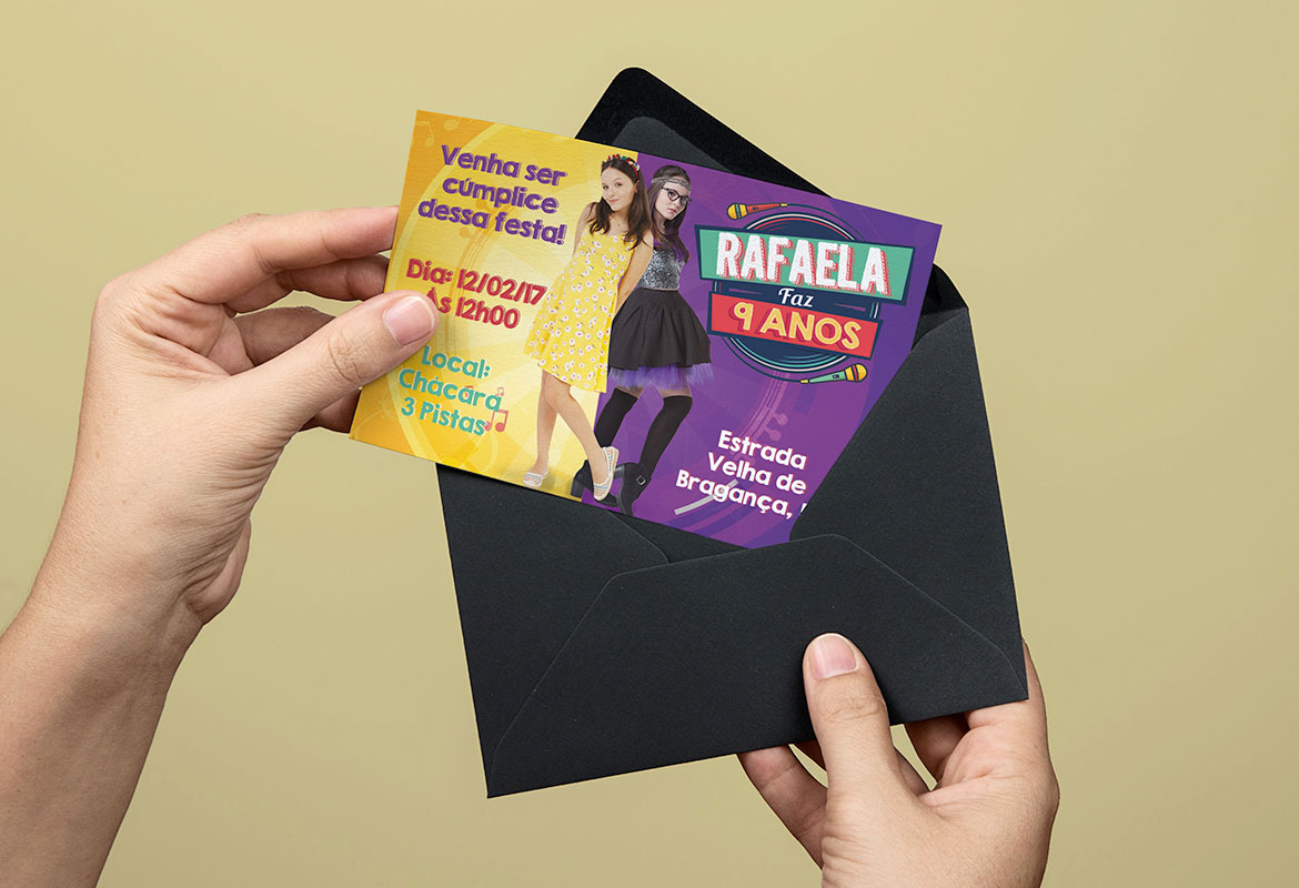 Convite de Aniversário Personalizado 