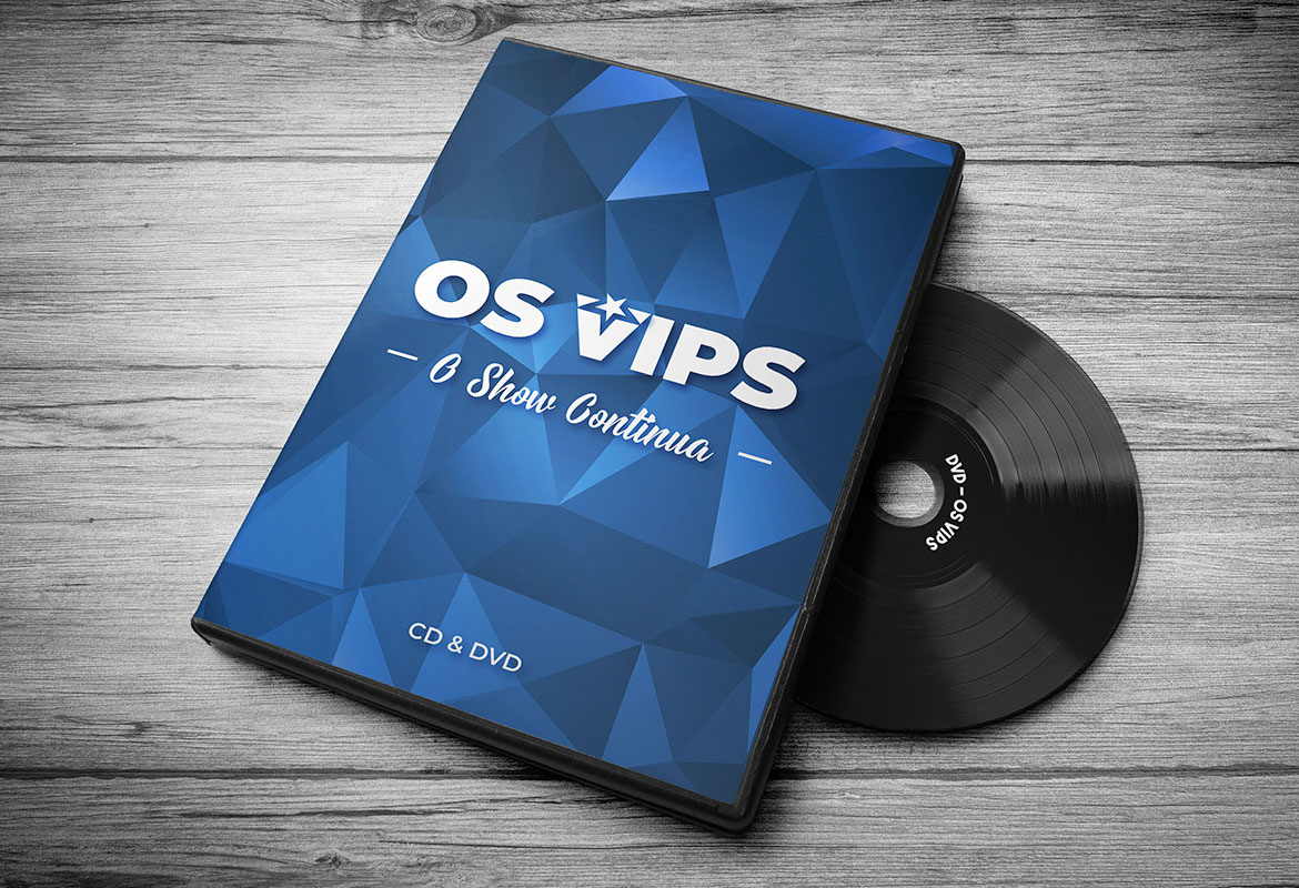 Capa DVD Os Vips